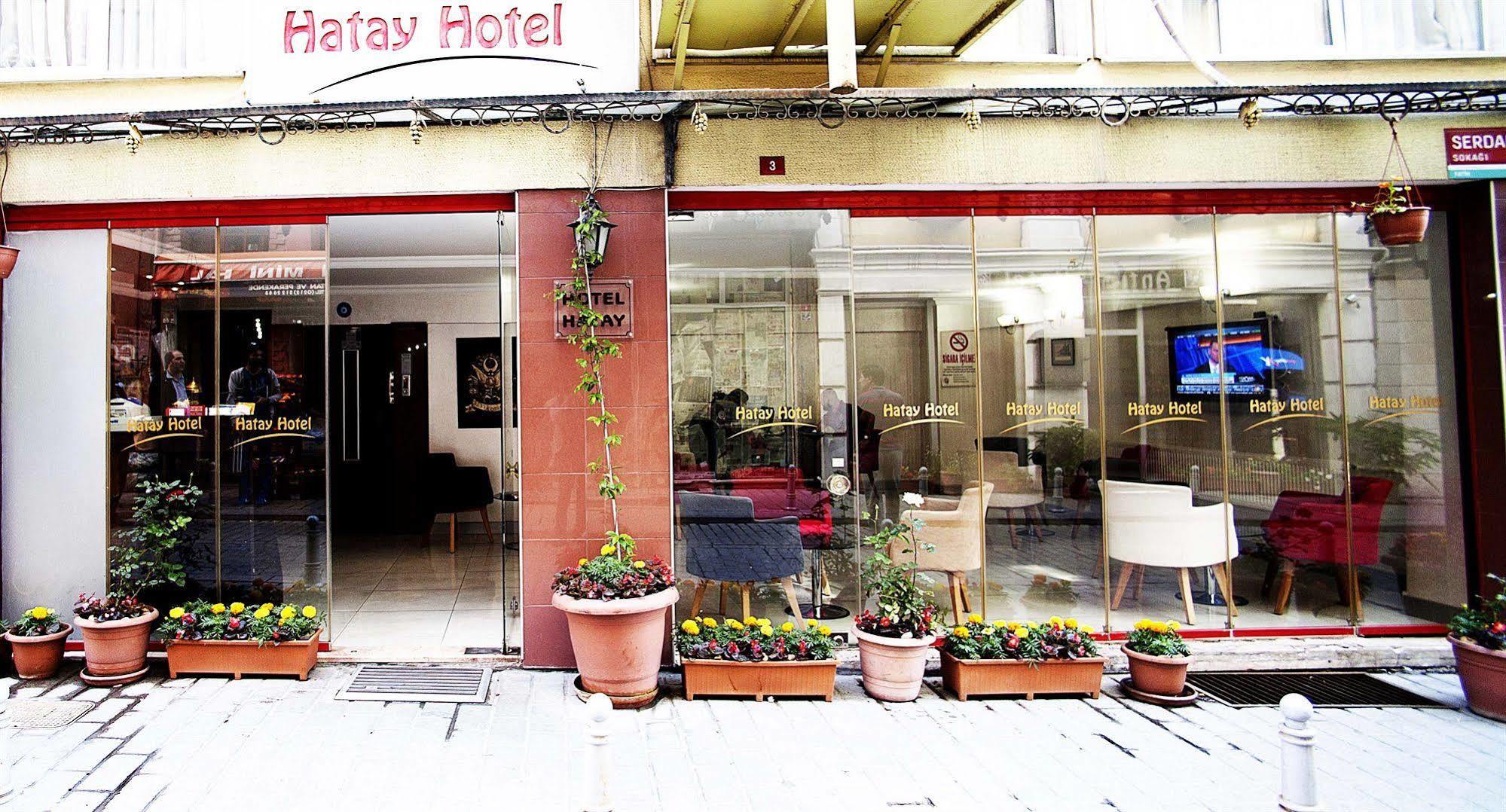 Hatay Hotel Istambul Exterior foto